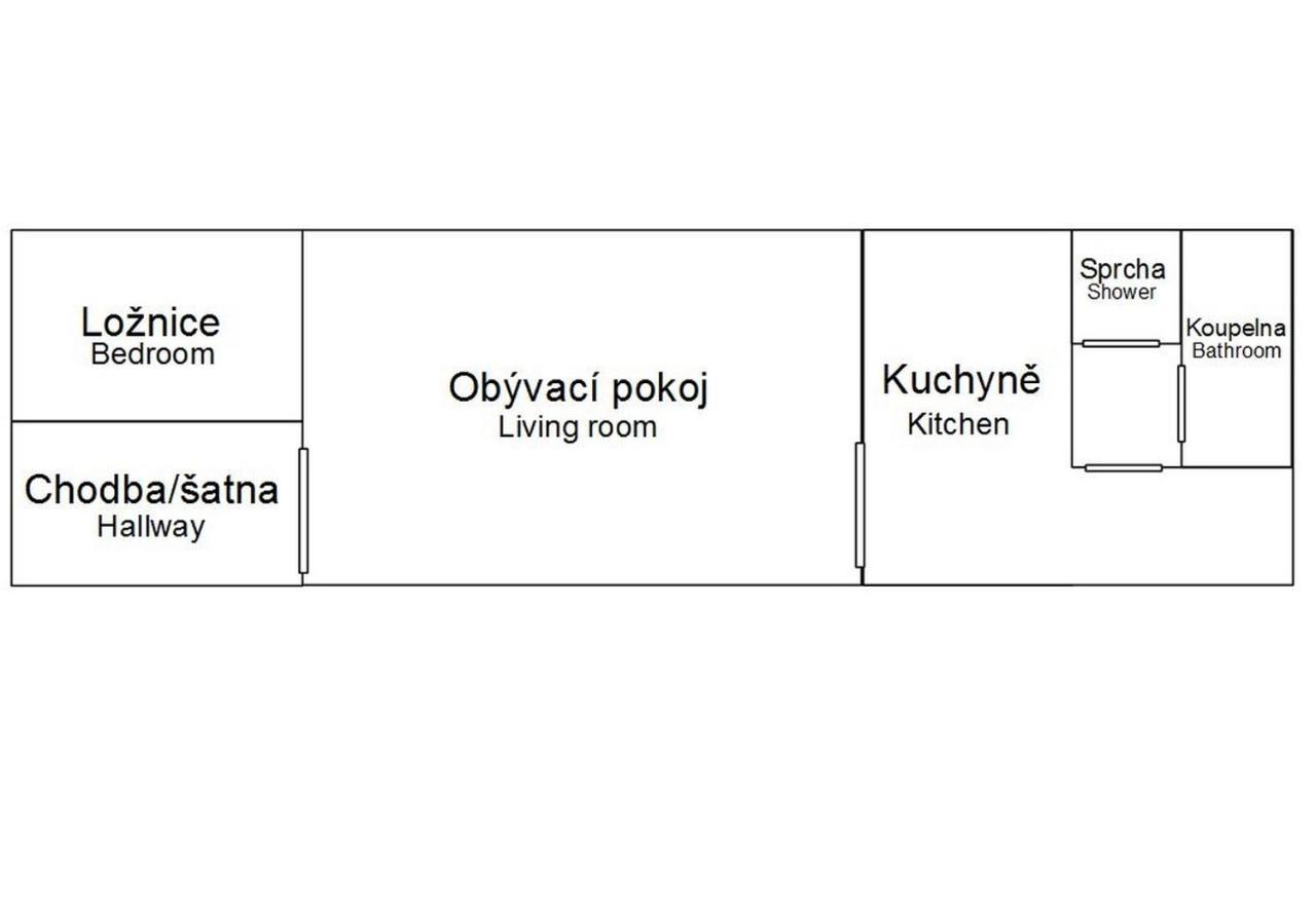 Apartman Pod Hradem Soběslav Eksteriør billede
